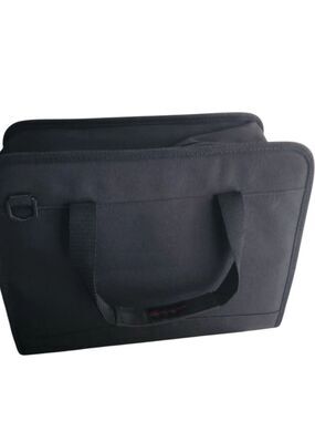 Generations Large Black Craft Organizer - Internal Compartments Shoulder Strap